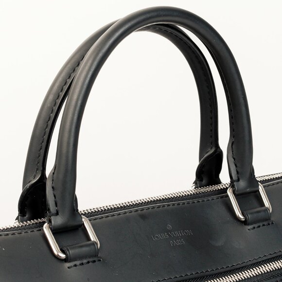 Louis Vuitton Damier Graphite Porte Documents Jour Black Briefcase Work Bag - Picture 11 of 16